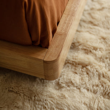 Kami Timber Platform King Bed Frame