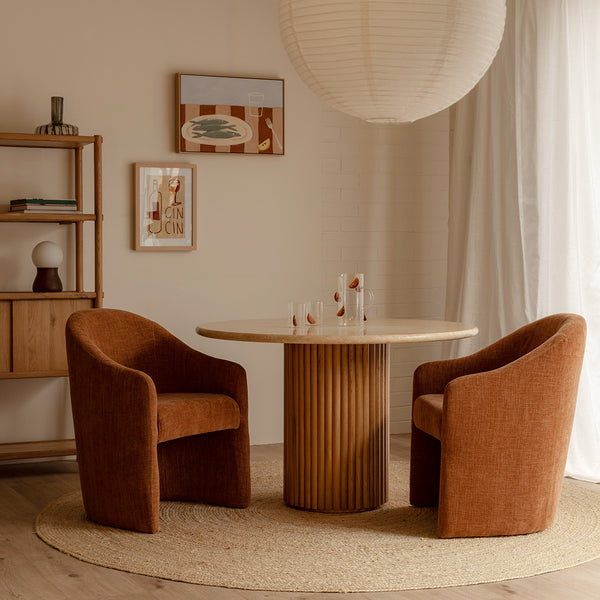 Quinn Fabric Dining Chair – Life Interiors
