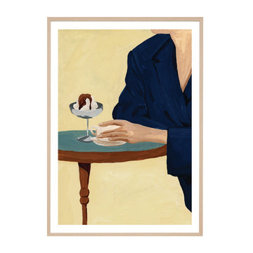 Lemon / Framed Art Print / 33 x 45cm
