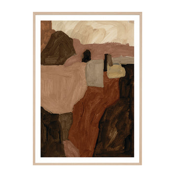 Clay / Framed Art Print / 33 x 45cm