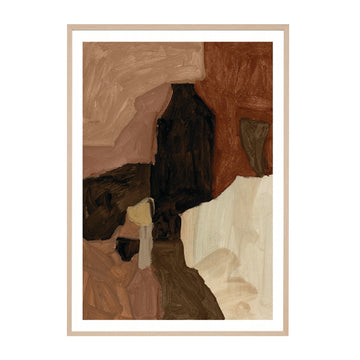 Clay / Framed Art Print / 33 x 45cm
