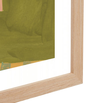 Bright / Framed Art Print / 33 x 45cm