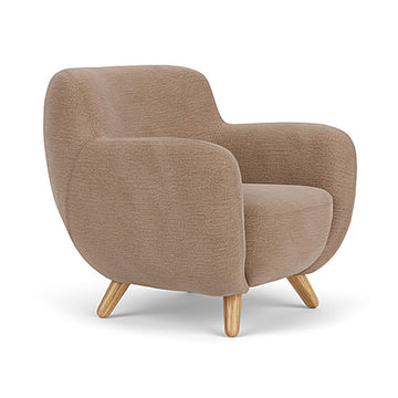 Aulla Caramel Textured Weave / Oak