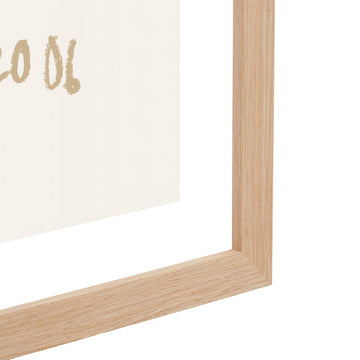 Nutmeg / Framed Art Print / 33 x 45cm