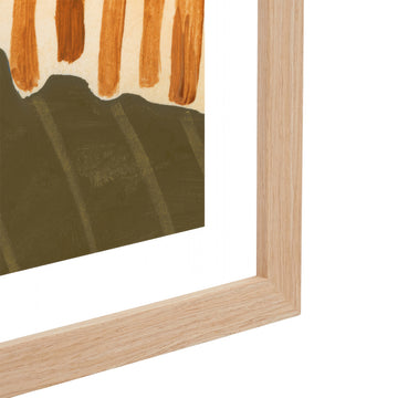 Ecru / Framed Art Print / 45 x 33cm
