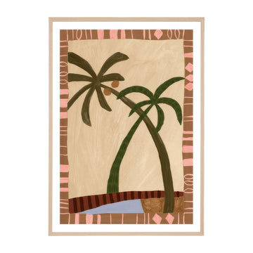 Nutmeg / Framed Art Print / 33 x 45cm