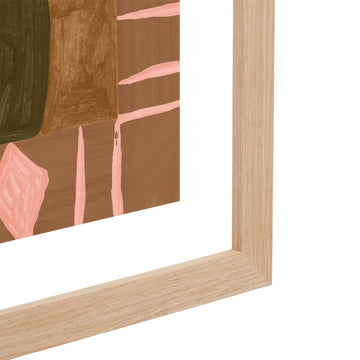 Nutmeg / Framed Art Print / 33 x 45cm