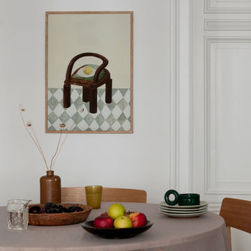 Chair With Fruit Print