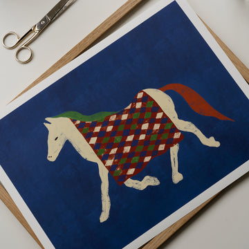 Horse Stories Art Print