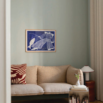 Sams Fishing Art Print
