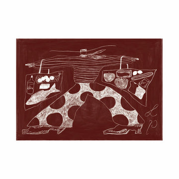 Sams Shopping Art Print