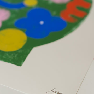 Summer Vase 01 Art Print
