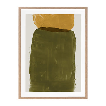 Austral Sun Portrait Art Print