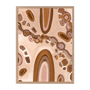 Oak Framed Print No Matboard