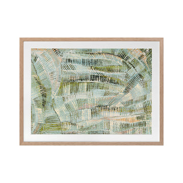 Dhala-Bu-Nya Green Landscape Art Print