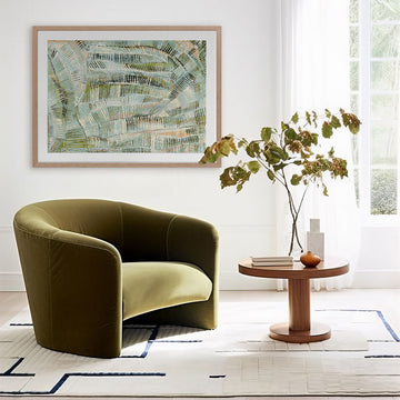 Dhala-Bu-Nya Green Landscape Art Print