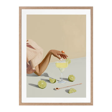 Margarita Portrait Art Print