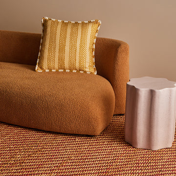 Mini Caramel Wave Cushion