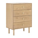Brass Chest of 4 Drawers