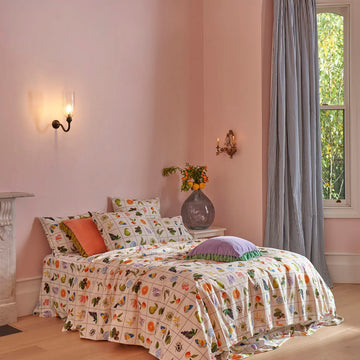 Citron Rose Velvet Tassel Cushion