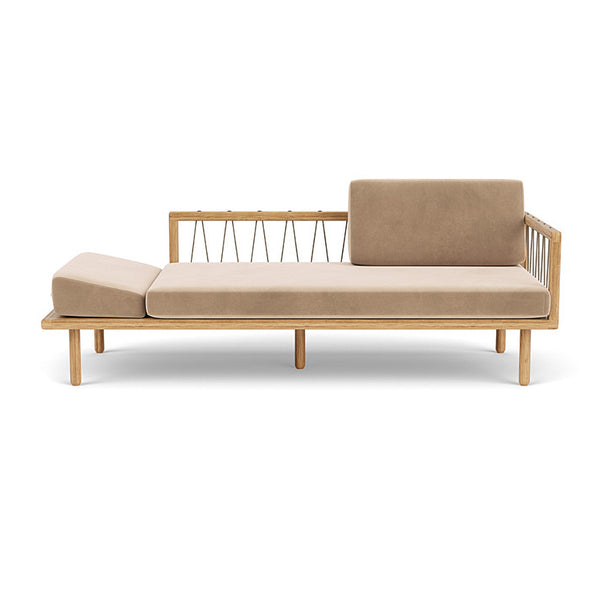 Hadley Velvet Daybed (Right) Life Interiors
