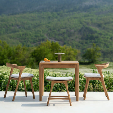 Osso Outdoor Fabric Dining Stool (Off White)