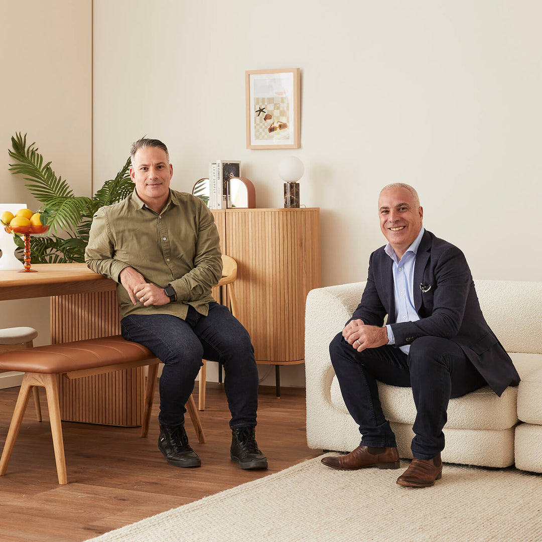 Life Interiors founders Geoff and Basil Karam.