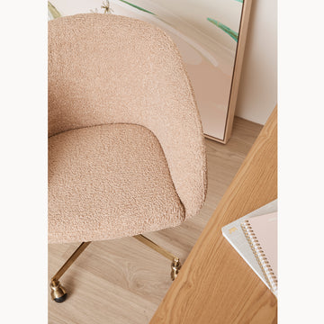 Avalon Fur Office Chair
