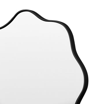 Artemis Round Mirror (Black)