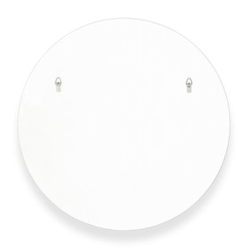Bjorn Round Mirror (Bright White)