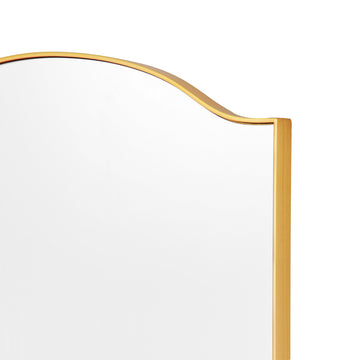 Raye Mirror (Brass)