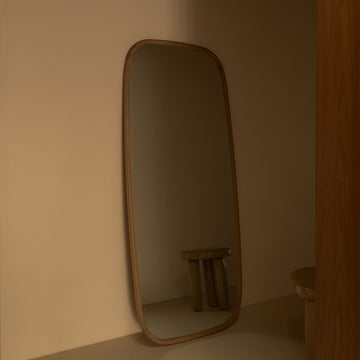 Trim Floor Leaning Mirror