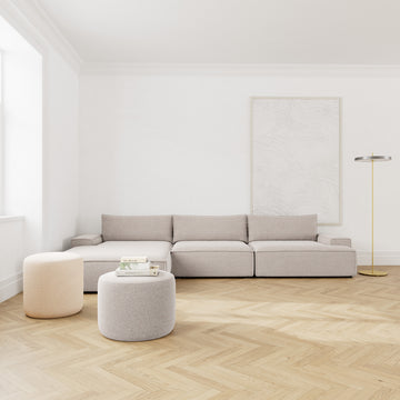 Agnes Brown Textured Weave