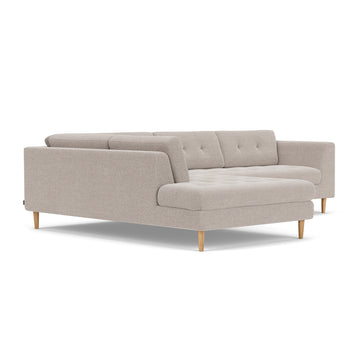 Agnes Brown Textured Weave / Oak