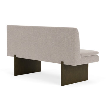 Agnes Brown Textured Weave / Dark Walnut