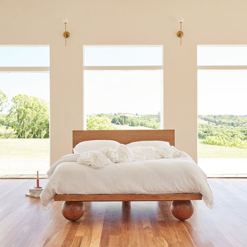 Yoko King Bed (Oak Natural)