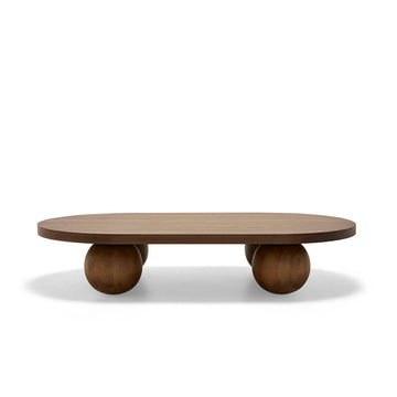 Yoko Capsule Coffee Table (Walnut Natural)