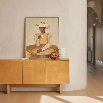 Luma Glass Table Lamp (White)