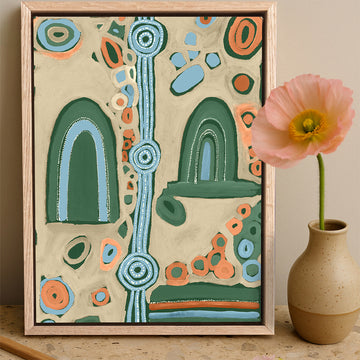 Oak Framed Print No Matboard