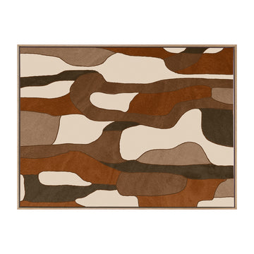 Oak Framed Canvas