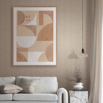Oak Framed Print With Matboard