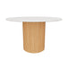 Cosmos Dining Table (Oak, Terrazzo, 120cm)