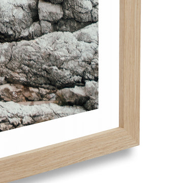 Coastal Rocks Framed Print