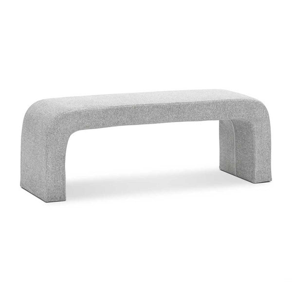 Camille Fabric Arch Bench Life Interiors