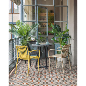 Tella Terrazzo Alfresco Cafe Table