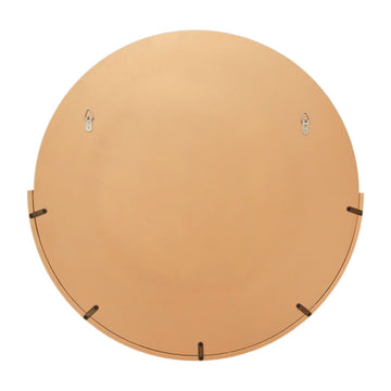 Dawn Round Mirror (Brass)