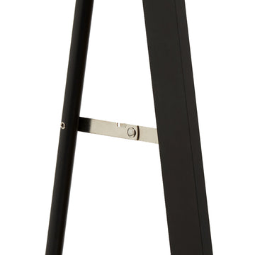 Simplicity Standing Arch Curve Mirror (Black)