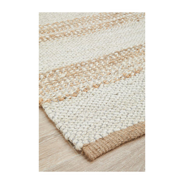 Noosa 555 Rug (Natural, White)
