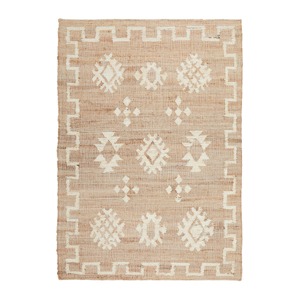 Sahara Carla Rug | Buy Stylish Beige Tribal Rectangle Rug Online – Life