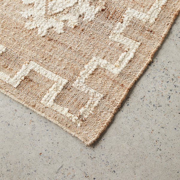 Sahara Carla Rug | Buy Stylish Beige Tribal Rectangle Rug Online – Life